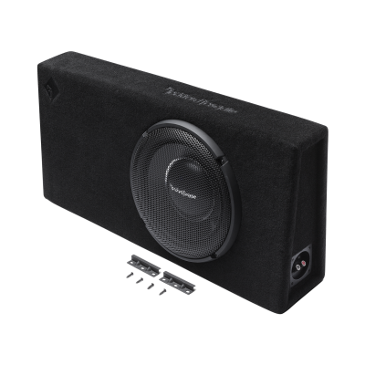 Rockford Fosgate Power Series Sealed Loaded Enclosure Featuring Single 12 Inch T1 Slim Subwoofer - T1S-1X12