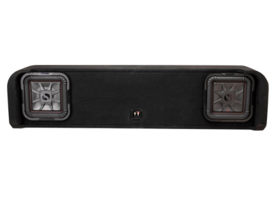 10" Kicker FORD Specific Dual 2-Ohm Subwoofer Enclosure - KK51KFDL7T102