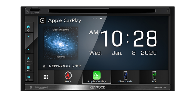 Kenwood Navigation DVD Receiver With Bluetooth And High Resolution Audio - DNX577S