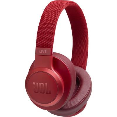 JBL Wireless Over-Ear Headphones Live 500BT Red - JBLLIVE500BTREDAM