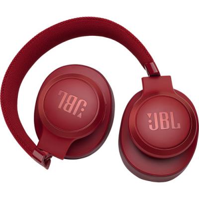 JBL Wireless Over-Ear Headphones Live 500BT Red - JBLLIVE500BTREDAM