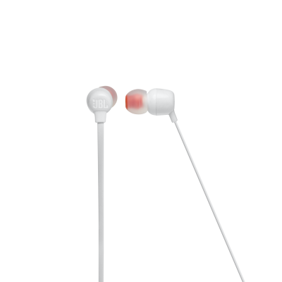 JBL TUNE 115BT Wireless In-Ear Headphones In White - JBLT115BTWHTAM