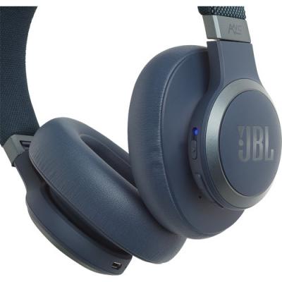 JBL Wireless Over-Ear NC Headphones Live 650BTNC White - JBLLIVE650BTNCWAM