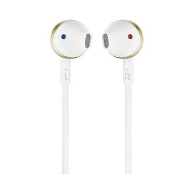 JBL Tune 205 Earbud Headphones - JBLT205RGDAM