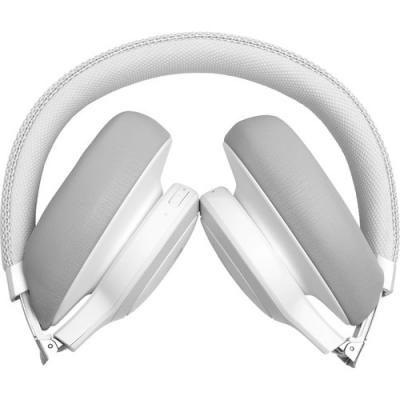 JBL Wireless Over-Ear NC Headphones Live 650BTNC White - JBLLIVE650BTNCWAM