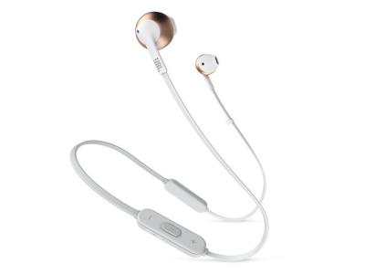 JBL TUNE 205BT Wireless Earbud Headphones In Champagne Gold - JBLT205BTCGDAM