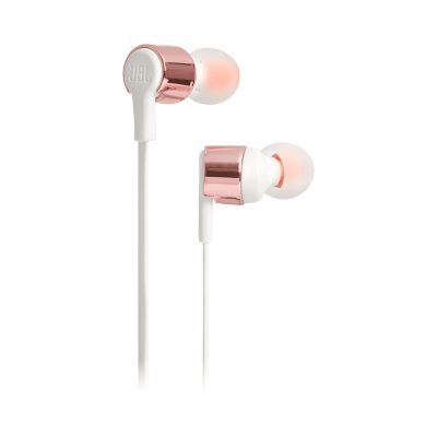 JBL Tune 210 In-Ear Headphones in Rose Gold - JBLT210RGDAM