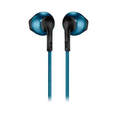 JBL TUNE 205BT Wireless Earbud Headphones In Blue - JBLT205BTBLUAM