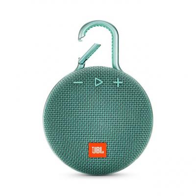 JBL A full-featured waterproof portable Bluetooth speaker with surprisingly powerful sound.-JBLCLIP3TEAL