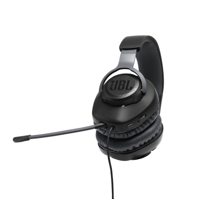 JBL Quantum 100 Wired Over-Ear Gaming Headset  - JBLQUANTUM100BLUAM