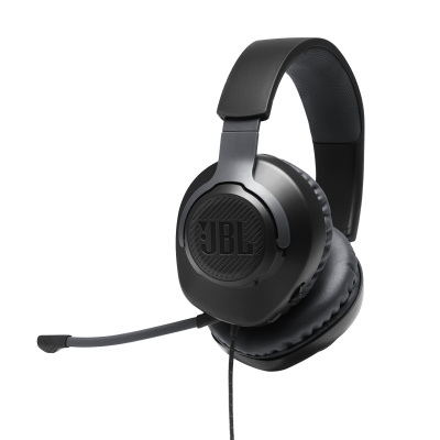 JBL Quantum 100 Wired Over-Ear Gaming Headset  - JBLQUANTUM100BLUAM