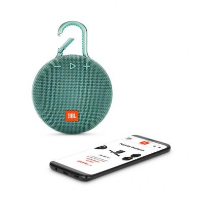 JBL A full-featured waterproof portable Bluetooth speaker with surprisingly powerful sound.-JBLCLIP3BLK