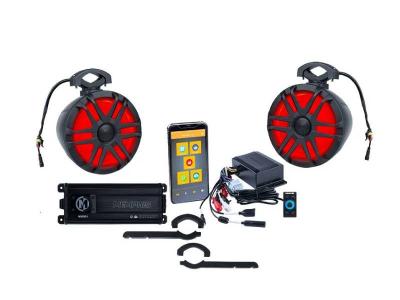 Memphis Universal 4 Speaker Side-By-Side Kit For Machines With Round Cages - UNKITPRO2