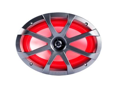 Memphis 6x9 Inch Coaxial with LED Marine Speaker - MXA69L