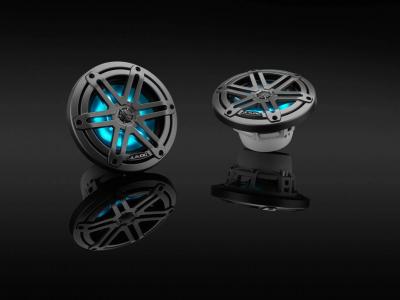 JL AUDIO 6.5 Inch Marine Coaxial Speakers with Gunmetal Sport Grilles - M3-650X-S-Gm-i