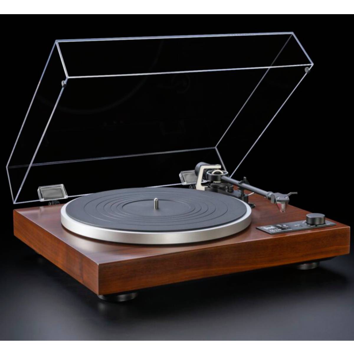 Dual Electronics Automatic Belt-Drive Turntable in Walnut - CS529W