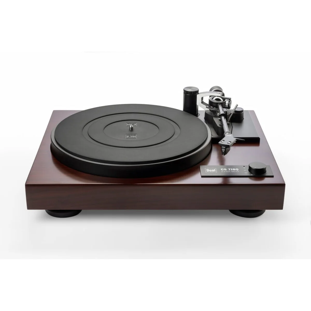 Dual CS 718Q Reference Direct Drive Manual Turntable - CS718W