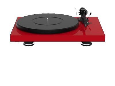 Project Audio Debut Carbon EVO Turntable  in Satin Steel Blue - PJ97826008