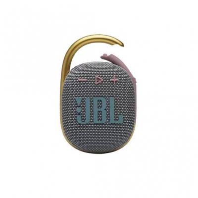 JBL Clip 4 Waterproof Portable Bluetooth Speaker in Orange - JBLCLIP4ORGAM