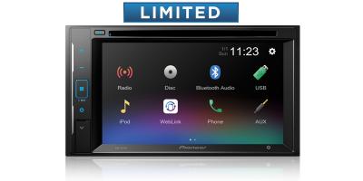 Pioneer 6.2" Resistive Touchscreen DVD Receiver - AVH-241EX