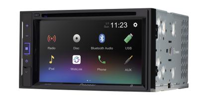 Pioneer 6.2" Resistive Touchscreen DVD Receiver - AVH-241EX