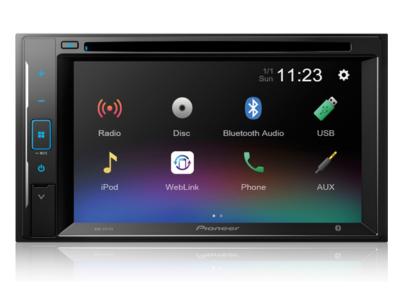 Pioneer 6.2" Resistive Touchscreen DVD Receiver - AVH-241EX