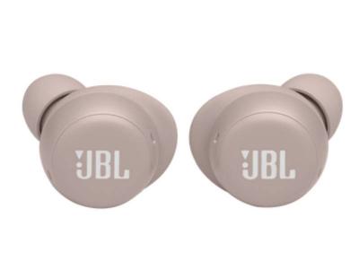 JBL True Wireless Noise Cancelling Earbuds in White - JBLLIVEFRNCPTWSWAM