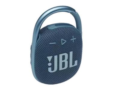 JBL Clip 4 Portable Waterproof Bluetooth Speaker in Green - JBLCLIP4GRNAM