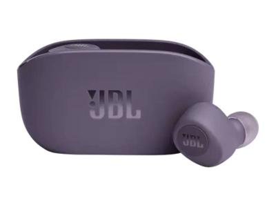 JBL True Wireless Earbuds in Blue - JBLV100TWSBLUAM