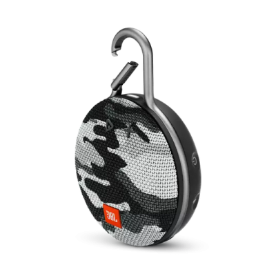 JBL Clip 3 Portable Bluetooth Speaker - JBLCLIP3SQUADAM