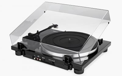 Thorens Turntable With Internal Belt In Black High Gloss - TD201BKHG