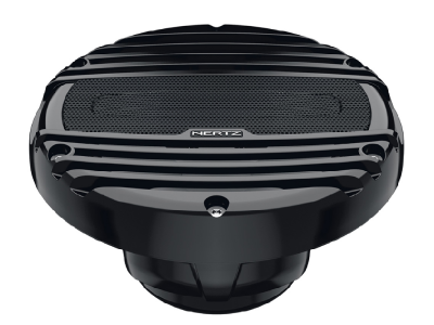 Hertz 6.5" Hi-performance Marine Coaxial Speakers in Black - HMX6.5- TC