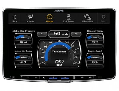 Alpine Halo11 Digital Multimedia Receiver With 11-inch Hd Display and Hi-res Audio Playback - ILX-F511