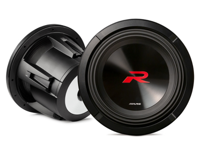 Alpine 8-inch R-Series Subwoofer with Dual 4-Ohm Voice Coils - R2-W8D4