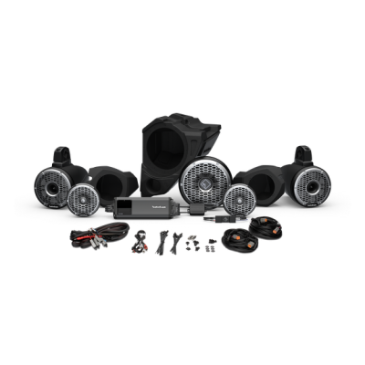 Rockford Fosgate RZR Stage-6 Audio System For Ride Command - RZR14RC-STG6