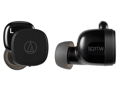 Audio Technica Wireless Earbuds in Blueberry - ATH-SQ1TWBL