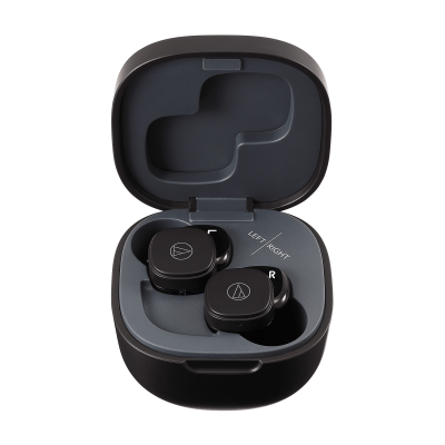 Audio Technica Wireless Earbuds in Blueberry - ATH-SQ1TWBL