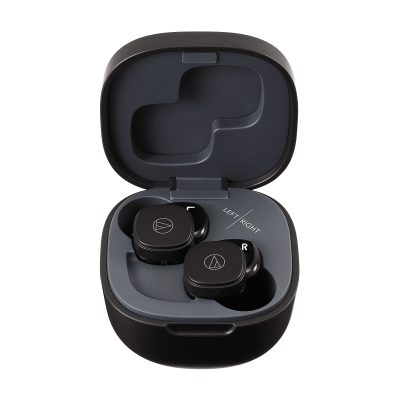 Audio Technica Wireless Earbuds - ATH-SQ1TWBK