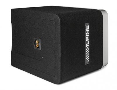 10" Alpine R-Series Halo Preloaded Subwoofer Enclosure with ProLink - R2-SB10V