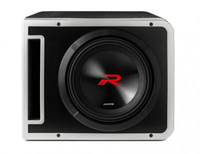 10" Alpine R-Series Halo Preloaded Subwoofer Enclosure with ProLink - R2-SB10V