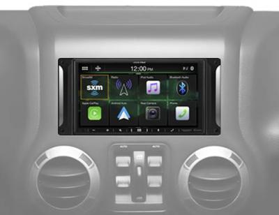 Alpine 7 Inch Multimedia Reciever for Jeep Wrangler - I407-WRA-JK