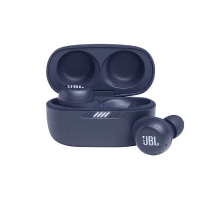 JBL True Wireless Noise Cancelling Earbuds in White - JBLLIVEFRNCPTWSWAM