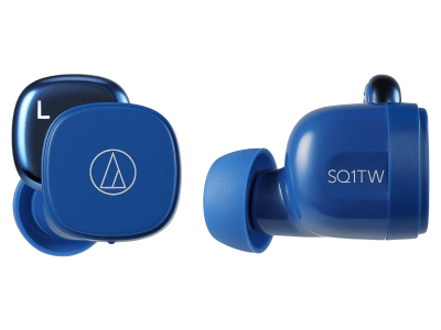 Audio Technica Wireless Earbuds - ATH-SQ1TWBK