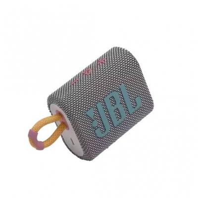 JBL Go 3 Waterproof Portable Bluetooth Speaker in Yellow - JBLGO3YELAM