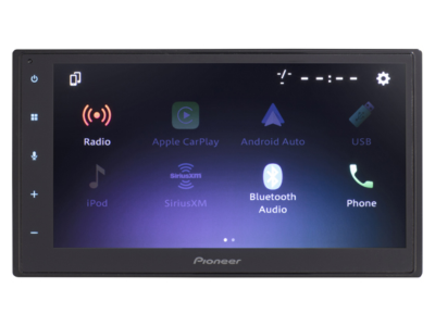 6.8" Pioneer Multimedia Receiver with Bluetooth Android Auto and Apple CarPlay - DMH-W2770NEX