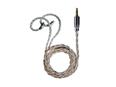 Fiio Gold Silver and Copper mixed Interchangeable Plug Earphone Cable -  LC-RE Pro