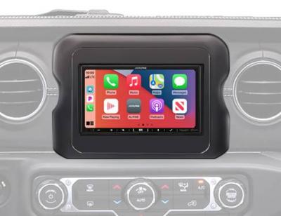 Alpine 7 Inch Multimedia Receiver with 2-DIN Touchscreen Display  - I407-WRA-JL