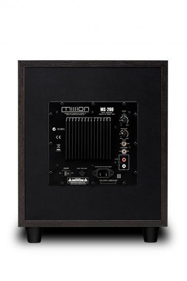 Mission MS Subwoofer in Black - MS200Sub