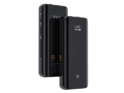 Fiio Bluetooth Amplifier with Type-C to Lightning Cable in Black - BTR5 L-C
