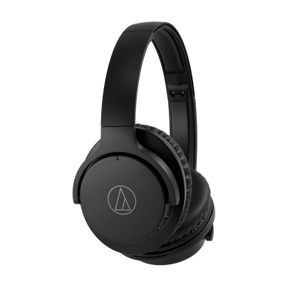 Audio Technica QuietPoint Wireless Active Noise-Cancelling Headphones - ATH-ANC500BTNV